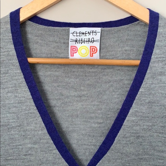 Clements Ribeiro Button Front Cardigan Size Small - Picture 2 of 6